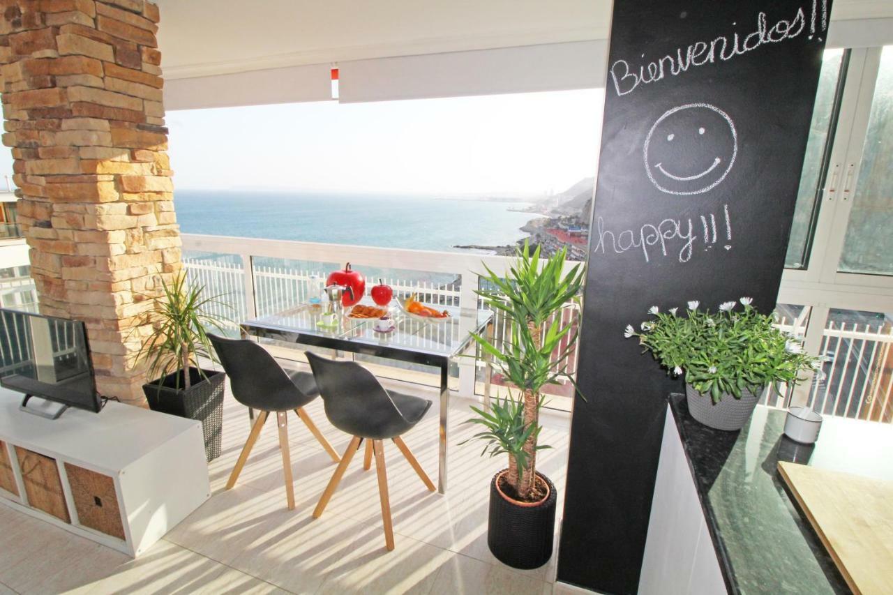 アリカンテVistas Al Mar. Gran Salon. Playa A 1 Minuto. Wifiアパートメント エクステリア 写真