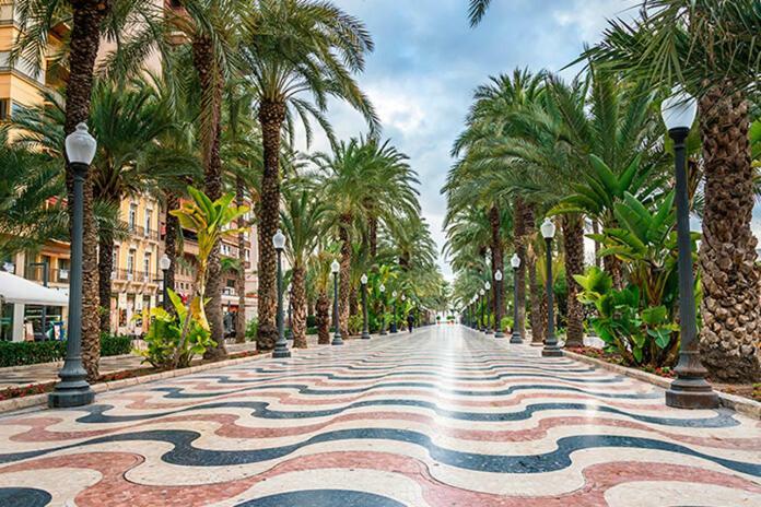 アリカンテVistas Al Mar. Gran Salon. Playa A 1 Minuto. Wifiアパートメント エクステリア 写真